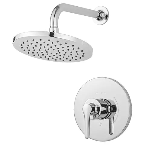 Studio® S 1.8 gpm/6.8 L/min  Shower Trim Kit With Rain Showerhead, Double Ceramic Pressure Balance Cartridge With Lever Handle — thumbnail 3